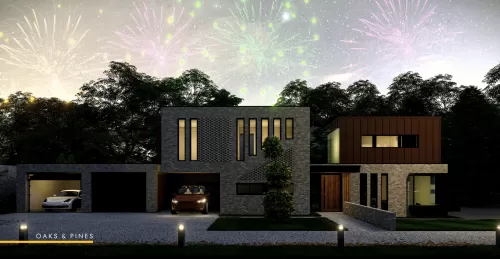 Fireworks Oaks and Pines Brentwood Essex