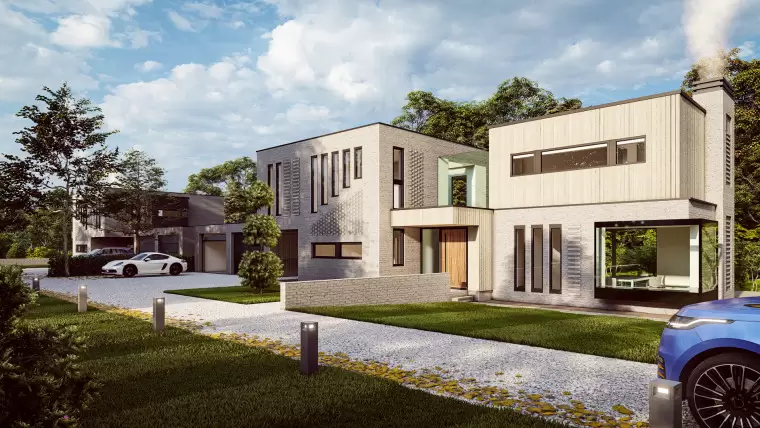 1.HERO Oaks Pines 1.New Build Contemporary Houses Great Warley