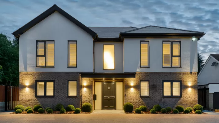 Hero image mascalls lane Mascalls New Build Contemporary Home our bedroom new build house Brentwood essex garden