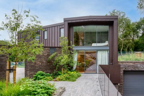 Brook Cottage Thudersley Brentwood essex underground parking roof lights 