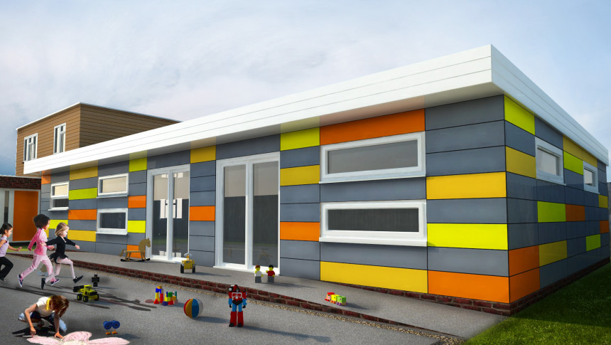 Butterflies Montessori School Warley Brentwood School Extension Planning approval design Front CGI