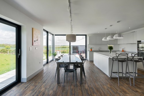 The Elms Ongar Residential Extension open plan kitchen diner