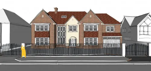 Hillwood House Shenfield New Build Traditional Home Street view