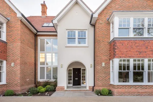 Hillwood House Shenfield New Build Traditional Home with Basement Traditional outside design Modern internal twist