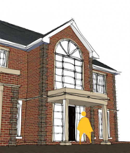 Longmead Shenfield 435m New Build Traditional Home three floors Pillers