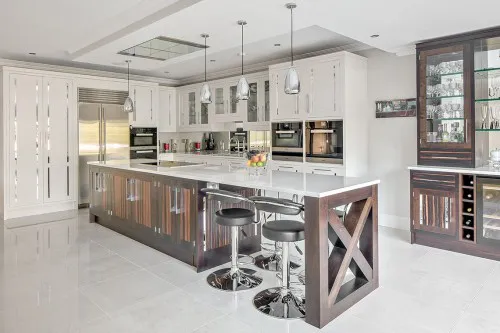 Longmead Shenfield New Build Traditional Home Open Plan Kitchen Island