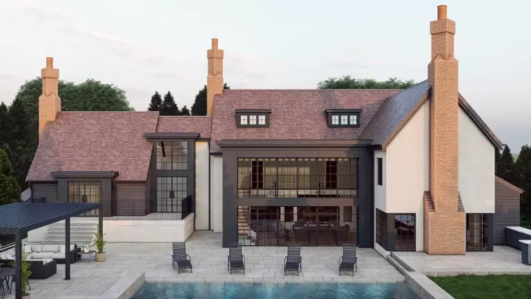 1.Templeton Chelmsford Extension Panel Cladding contemporary two storey planning approved greenbelt natural light
