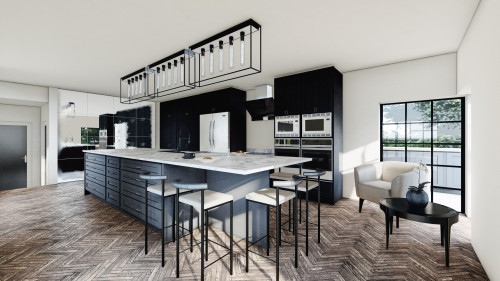 2.Templeton Chelmsford Extension Panel Cladding contemporary two storey planning approved greenbelt kitchen open plan living