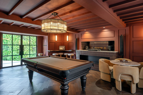 Templeton House Chelmsford Extension Refurbishment Contemporary Modern interior Design pool table