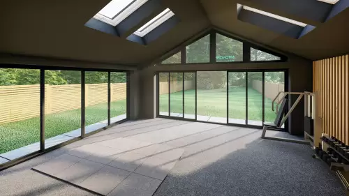 Foxdale Contemporary Ouutbuilding Brentwood essex gym dance studio