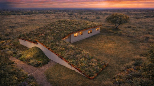 3.South Africa ecofreindly Natural modern landscapes ariel shot sustainability