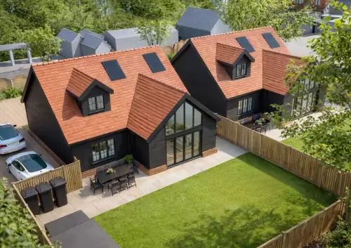 1 v2.Hero Rayleigh Residences Essex Contemporary Dwelling Glazed Windows Modern