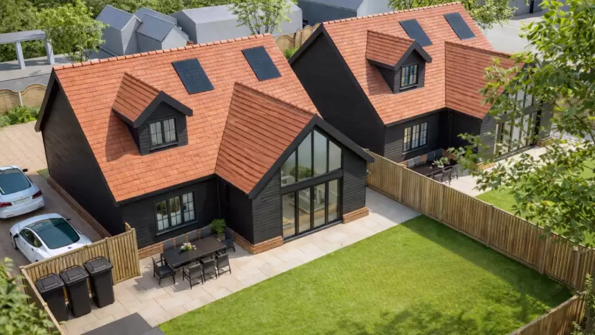 1.Hero Rayleigh Residences Essex Contemporary Dwelling Glazed Windows Modern