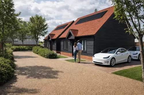 Rayleigh Residences Essex Contemporary Dwelling Solar Panels