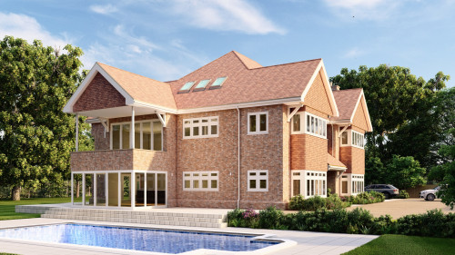 Home Farm Brentwood Architect Traditional contemporary swimmingpool alfresco dining