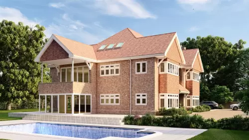 Home Farm Brentwood Architect Traditional contemporary swimmingpool alfresco dining