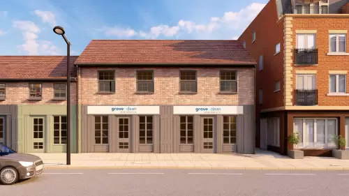 Hornchurch Business Center Havery refurb retail units Modern workspace