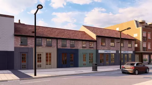 Hornchurch Business Center Havery refurb retail units