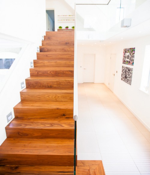 Dutch Shenfield Hutton Mount Essex Extension Residential Hallway Wooden Stairway