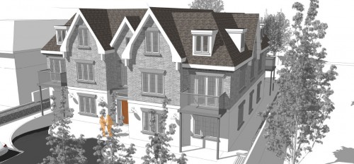 CGI Friern Barnet Flats New Build