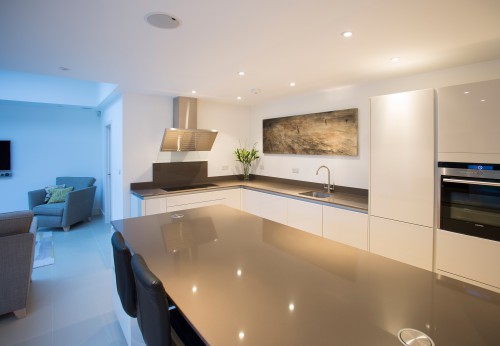Roundwood House Shenfield Essex Private Residence open plan kitchen diner