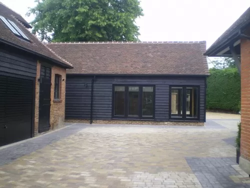 Little Meadhams Old Harlow Grade II Listed Conversion Swimming Pool two bedroom annexe