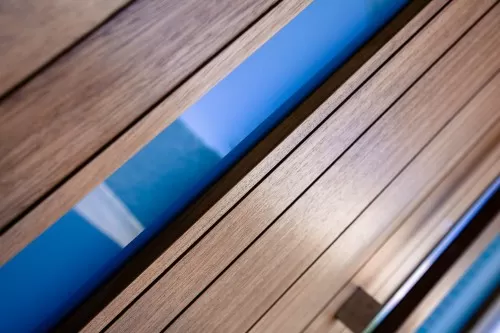 Piran Hutton Shenfield Essex Major Contemporary Extension Refurbishment frosted glass white render grey zinc timber cladding Walnut frameless glass balustrades