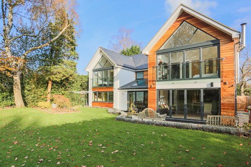 Field Essex Shenfield Private Residence Sliding bi folding doors frameless glass external balustrades