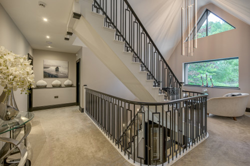 Badgers Billericay Extensions Stairway contemporary glazed windows