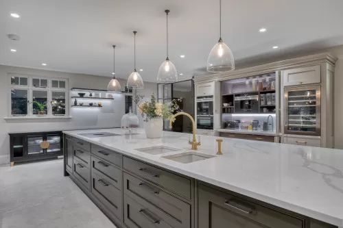 Kynnersely Contemporary Single Kynnersely Contemporary Single Storey Extension zinc modern slidingdoors open plan kitchen island interior design shenfield